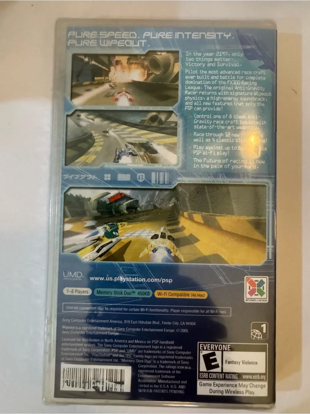 Wipeout Pure Sony PlayStation PSP